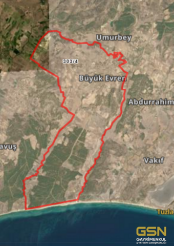 1-EDİRNE ENEZ BÜYÜKEVRENDE YOLA CEPHE SATILIK BAHÇE