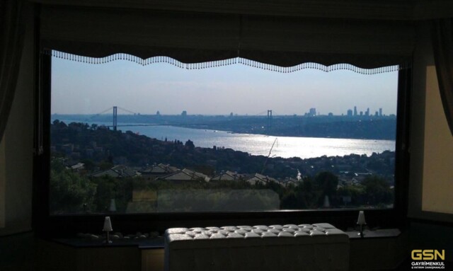 7-ÇENGELKÖYDE LEBİDERYA BOĞAZ MANZARALI SATILIK MALİKANE 